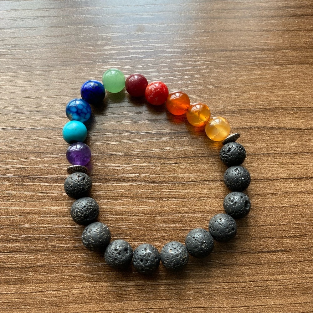 Chakra Aromatherapy Diffuser Bracelet By Curlance… - image 1